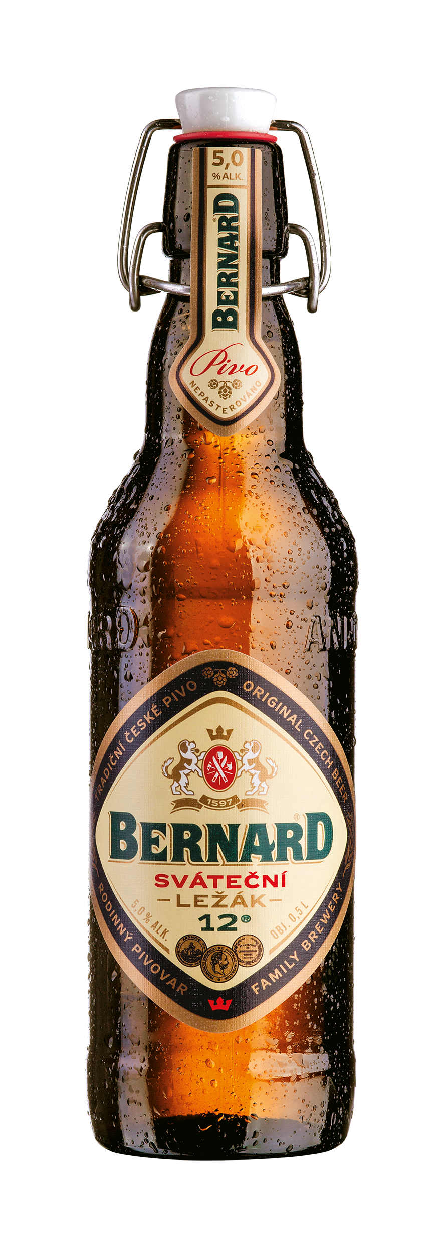 Bernard sváteční ležák 12%, 0,5l